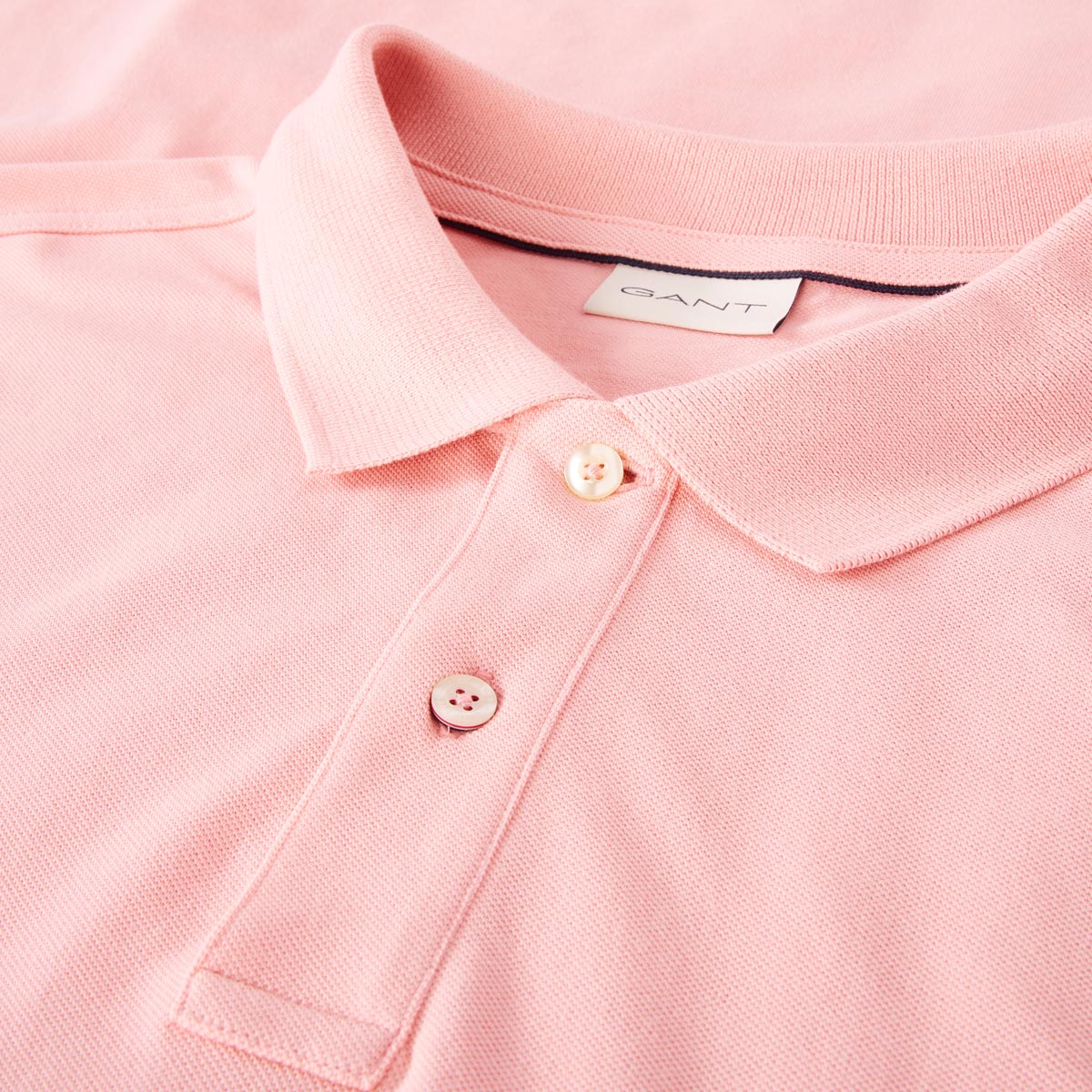 Gant Poloshirt aus Baumwoll-Piqué pink