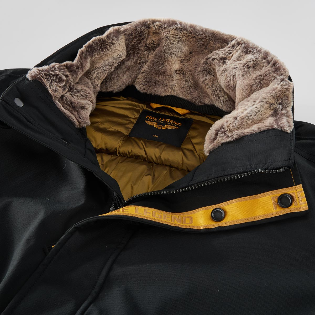 PME LEGEND Blouson aus Funktionsmaterial, wasserabweisend und winddicht schwarz