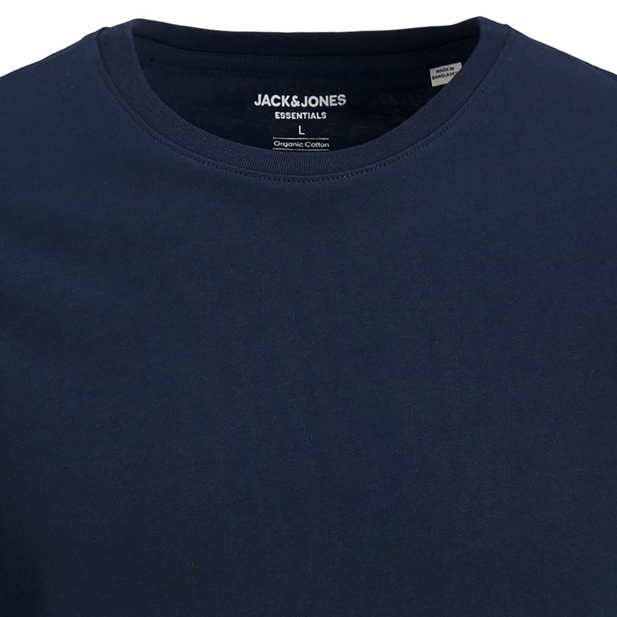 Jack&Jones T-Shirt aus Biobaumwolle blau