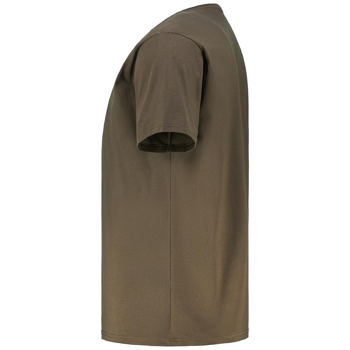 Hubertus T-Shirt mit Stickerei oliv