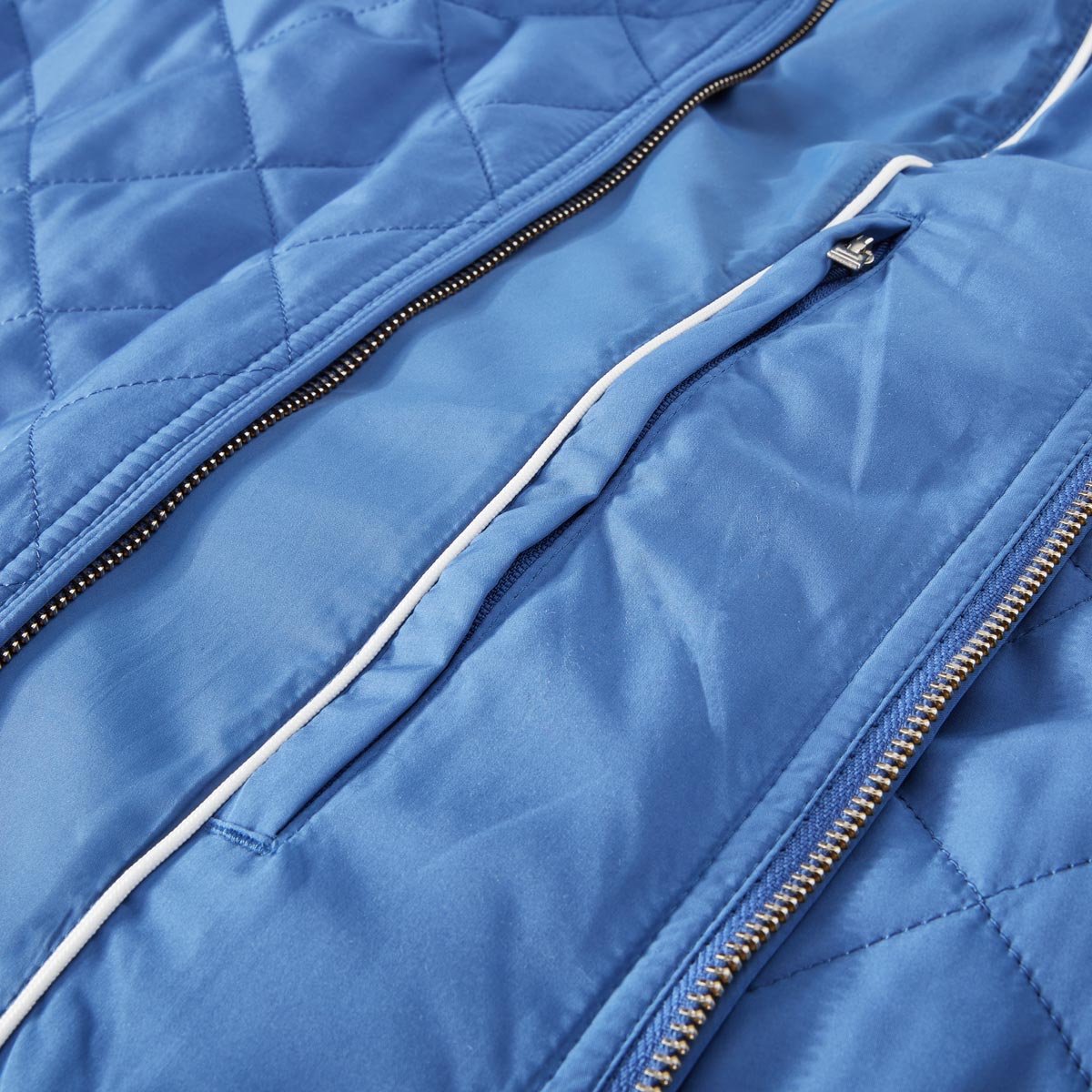 Gant Steppblouson, wasserabweisend blau