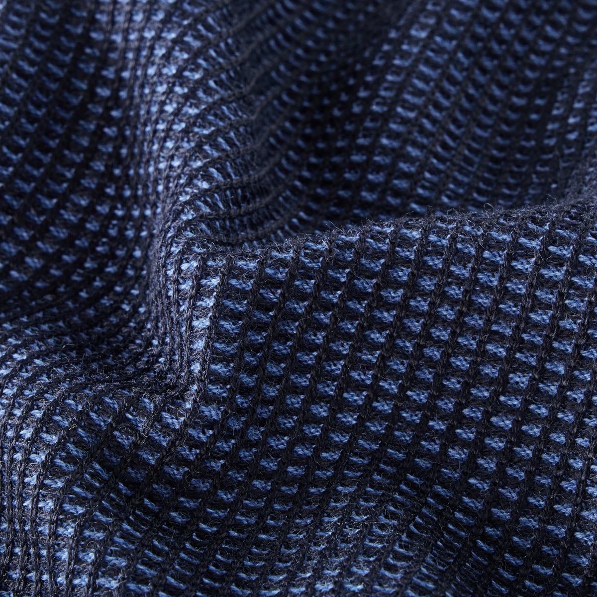 Hajo Strickjacke mit Strukturmuster marine