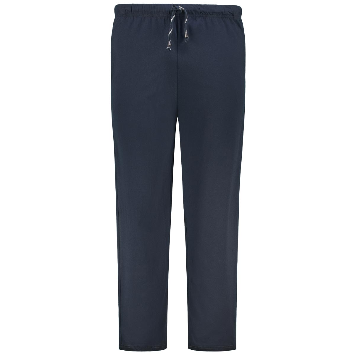 ADAMO Freizeithose aus Baumwoll-Jersey dunkelblau