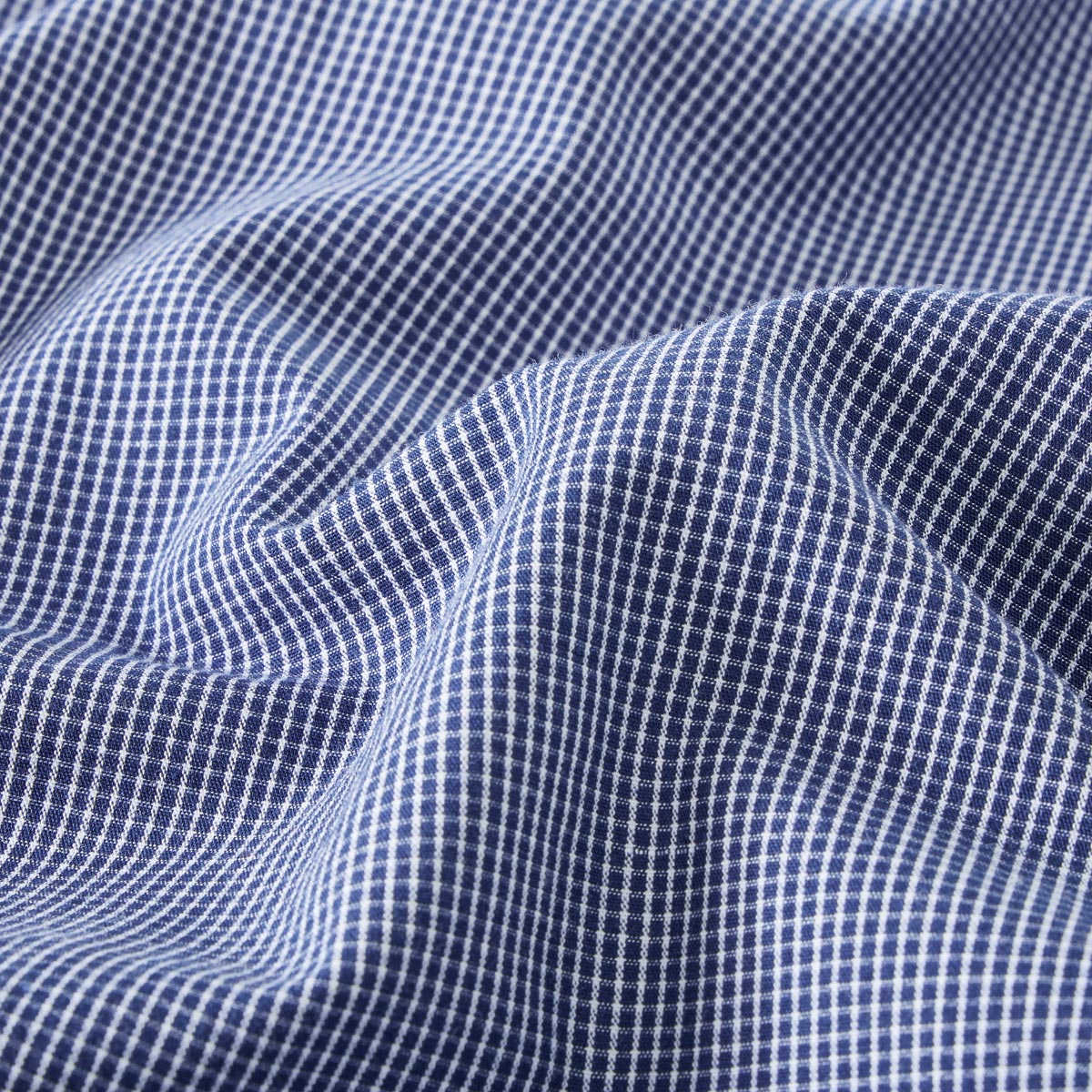 North Freizeithemd mit Karo-Muster blau