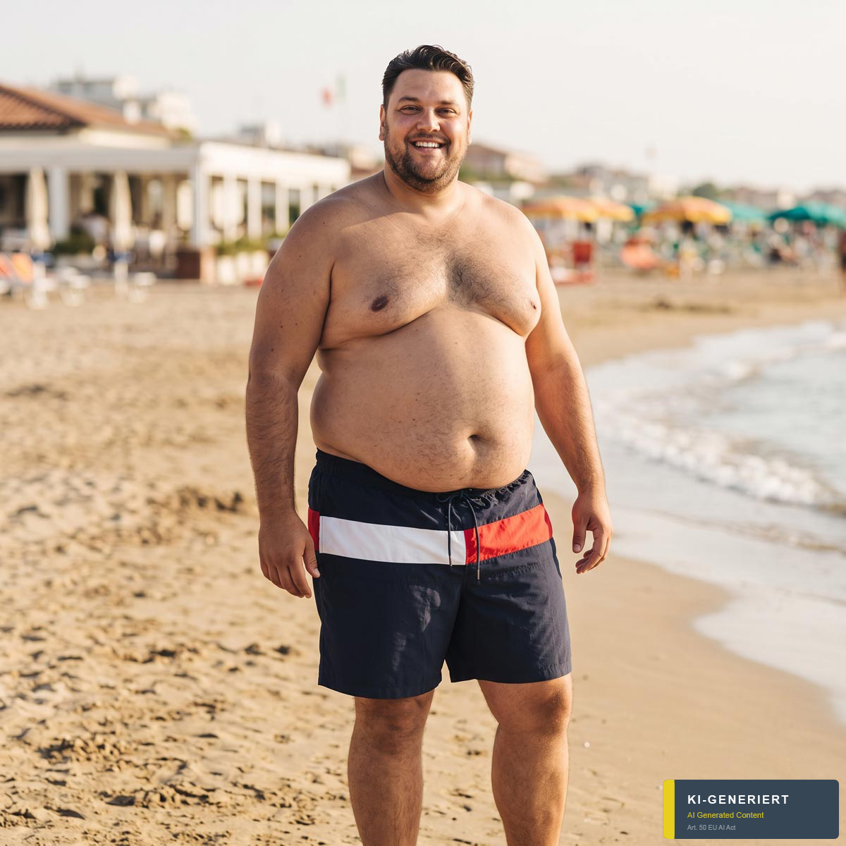 Tommy Hilfiger Badeshorts mit Meshfutter, schnelltrocknend marine