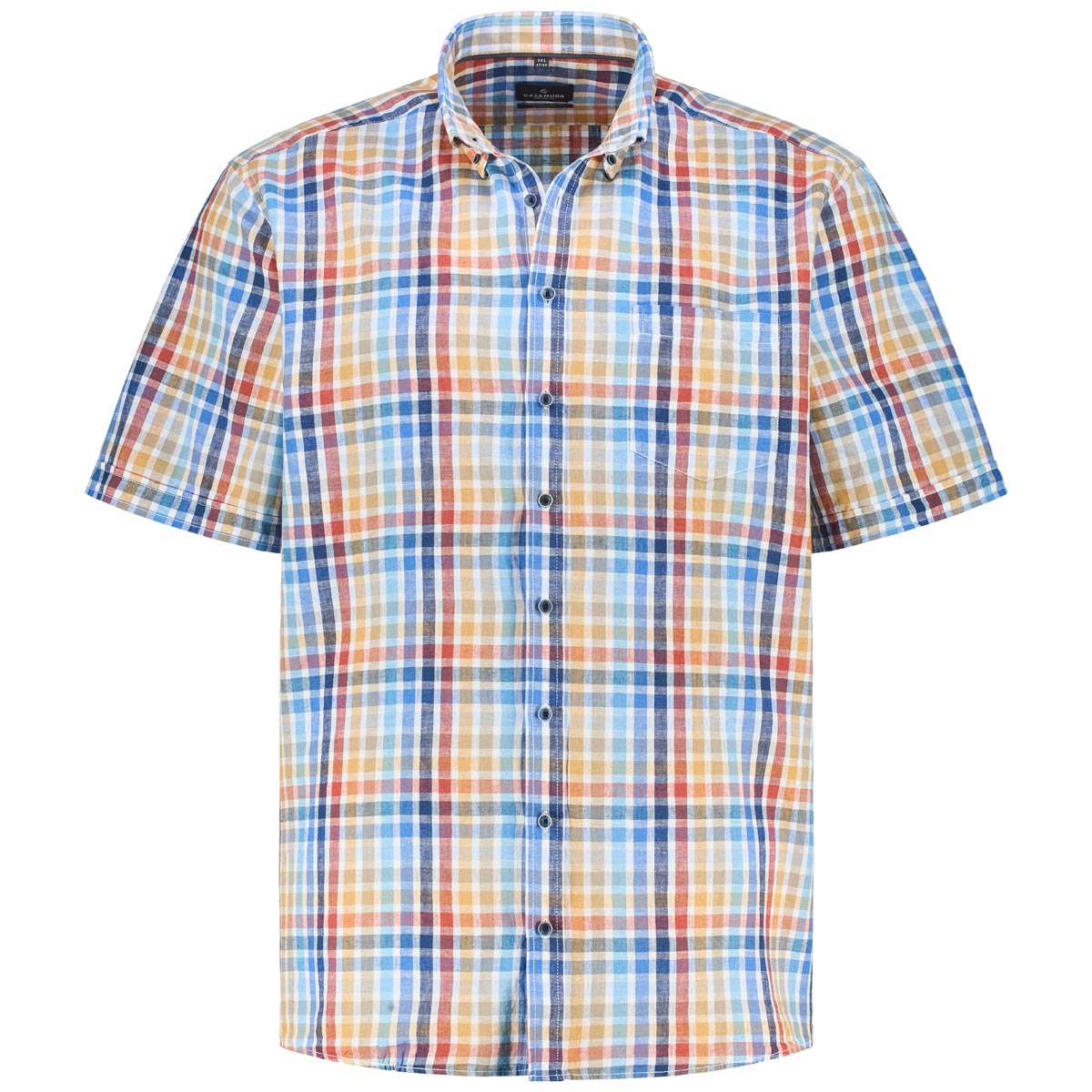 Freizeithemd mit Leinen