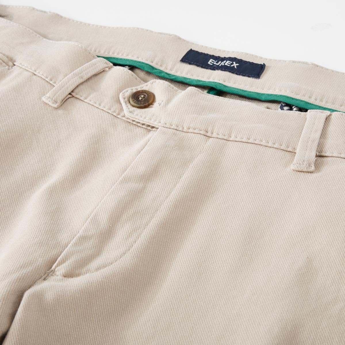 EUREX Chino „John“ mit Stretch beige