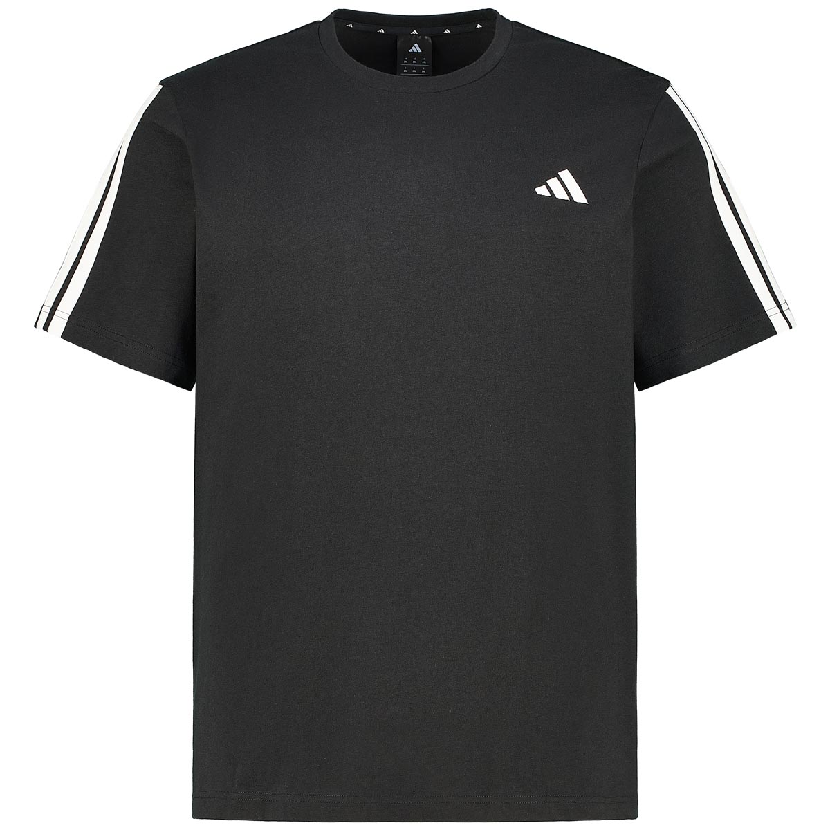 adidas T-Shirt mit Label-Print Farbe schwarz Größe: XXL günstig online kaufen