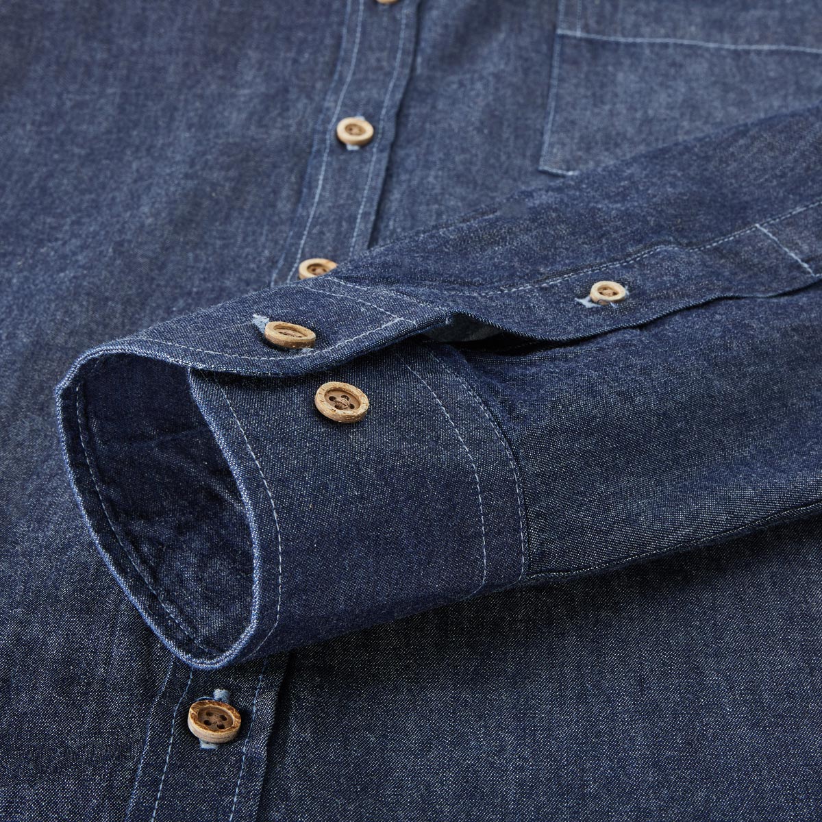 Pfundskerl Jeanshemd, leicht dunkelblau