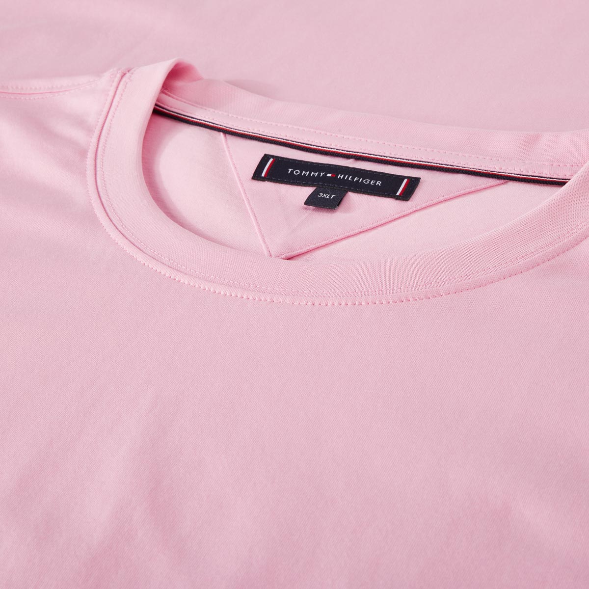 Tommy Hilfiger T-Shirt aus merzerisierter Baumwolle rosa