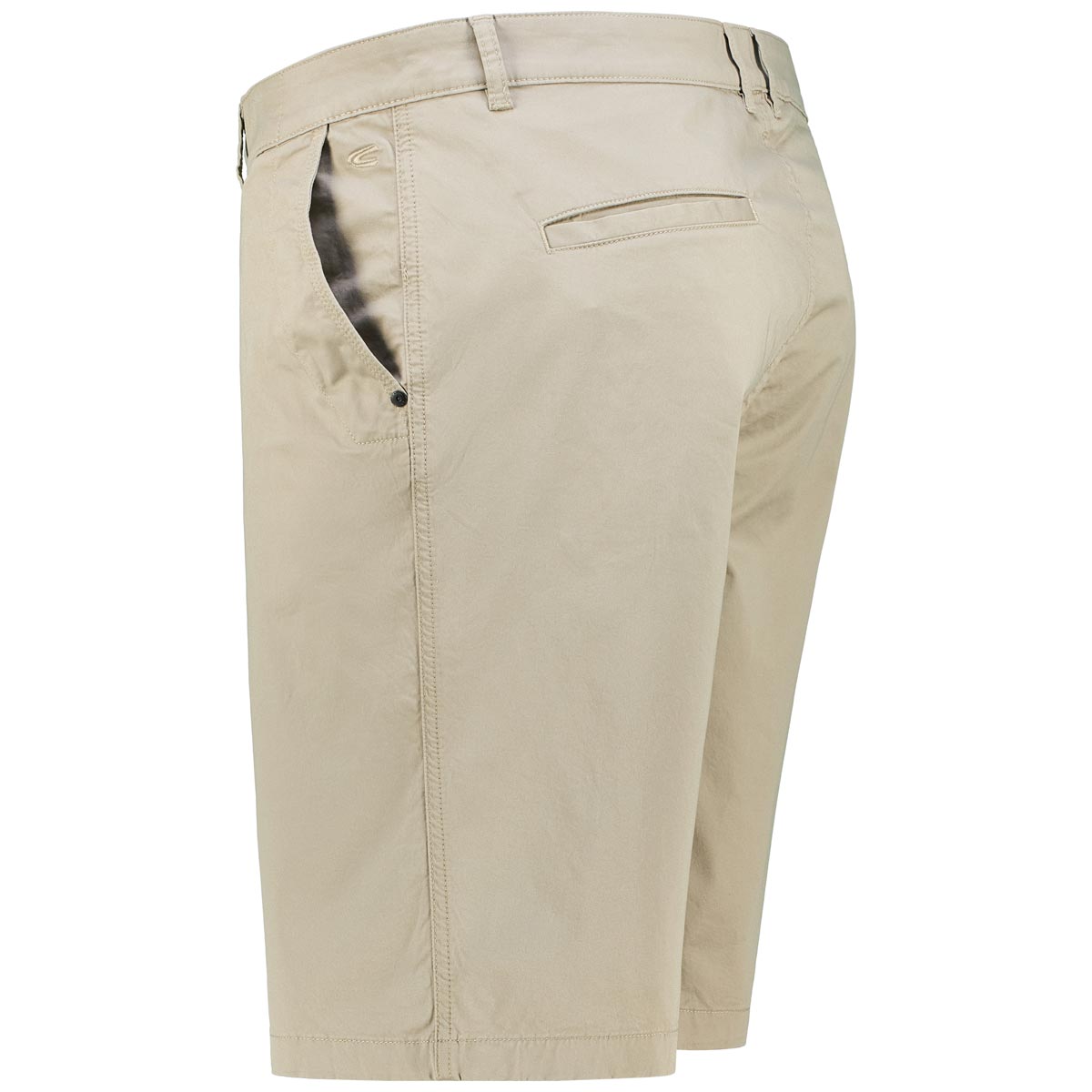camel active Stretch-Chino-Shorts beige