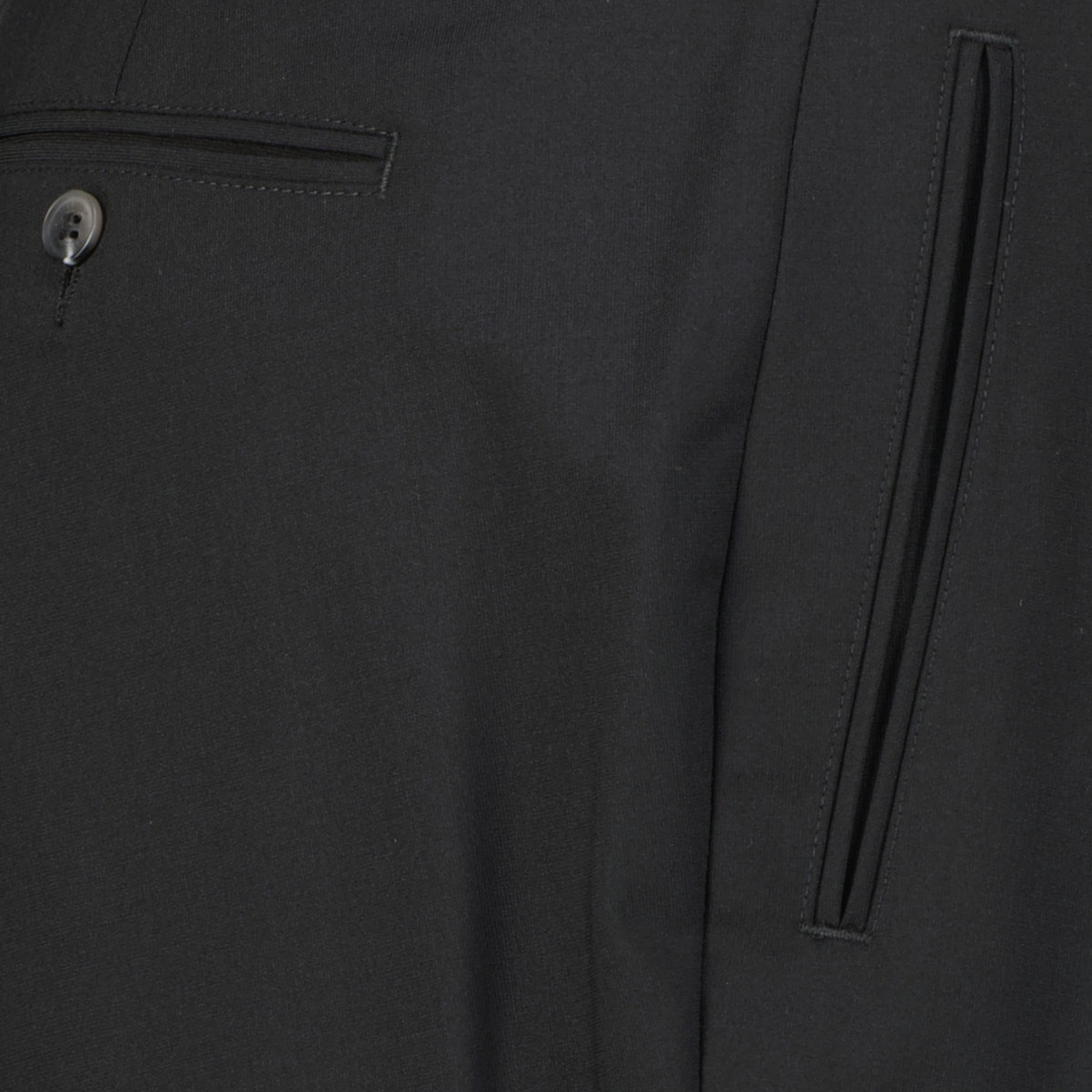 Weis Anzughose mit Stretch schwarz