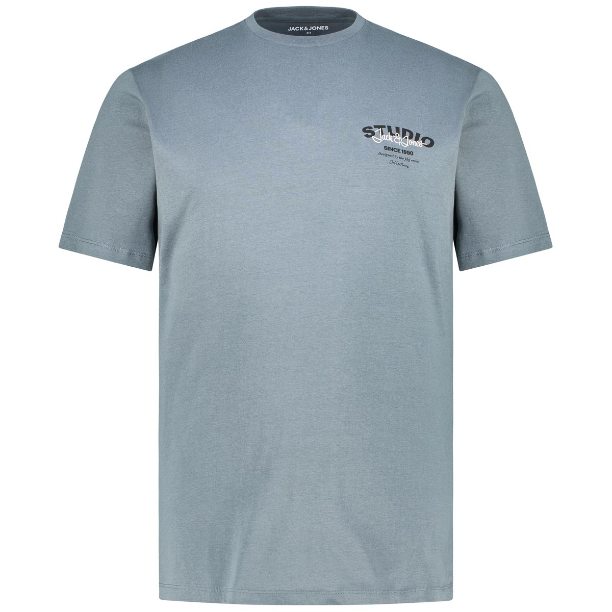 T-Shirt mit Label-Print