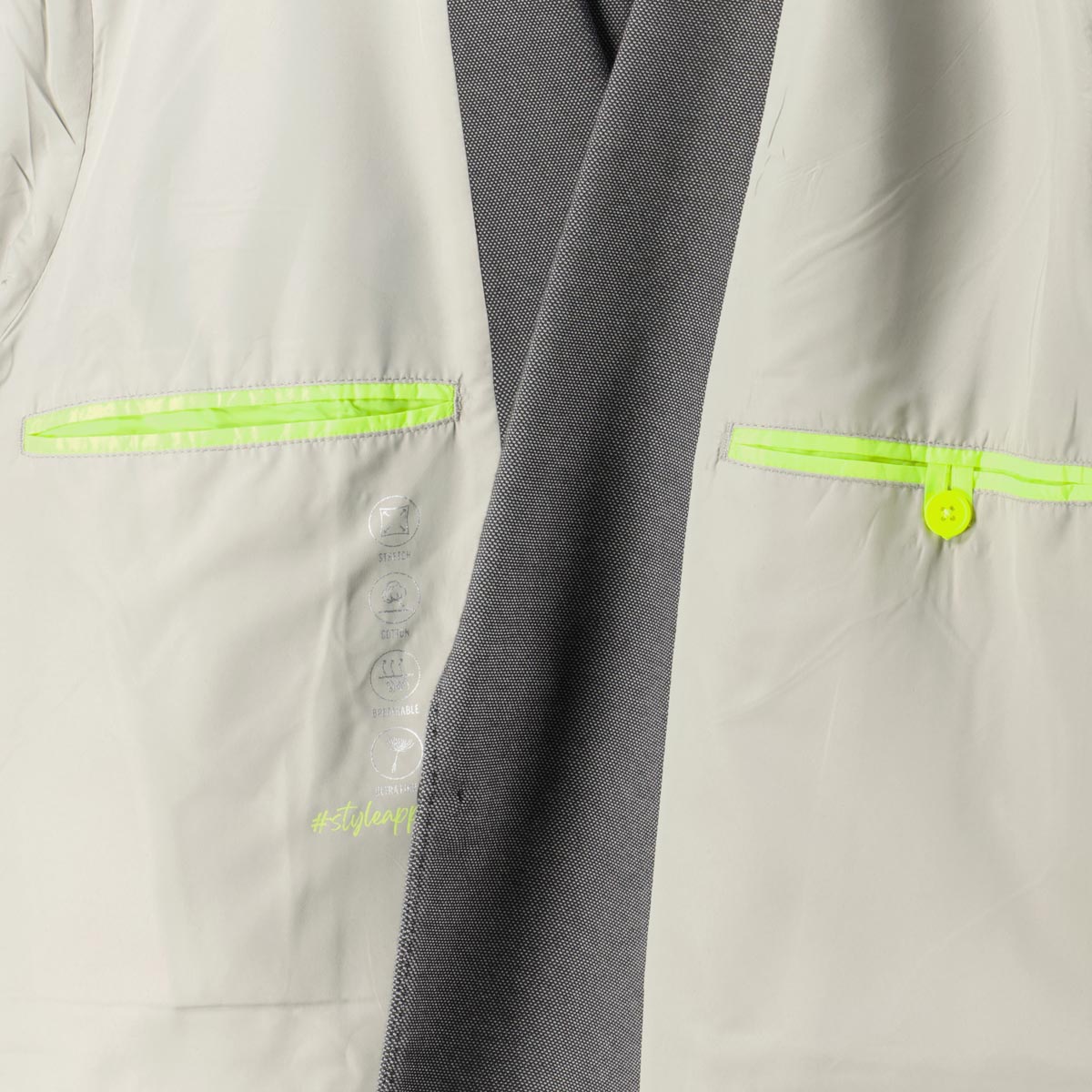 Calamar Sakko mit Stretch anthrazit