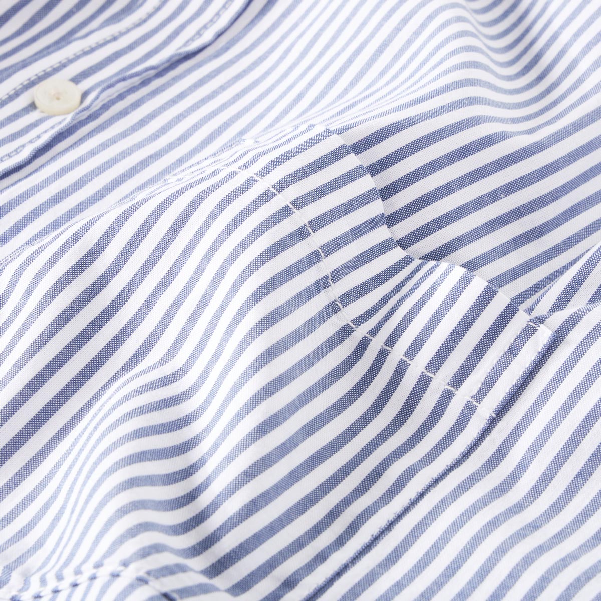 CASA MODA Gestreiftes Freizeithemd aus Baumwolle blau