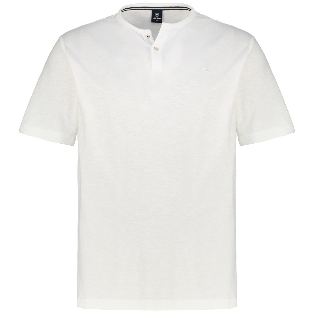 Lerros T-Shirt mit Serafinokragen Farbe weiß Größe: 3XL günstig online kaufen