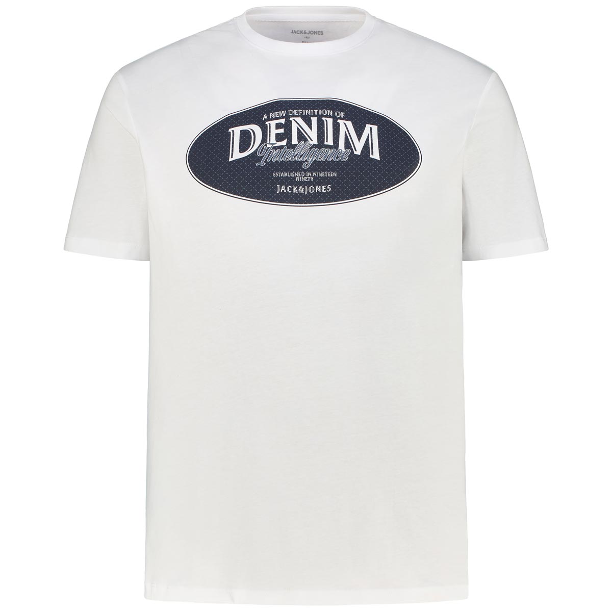 T-Shirt mit Label-Print