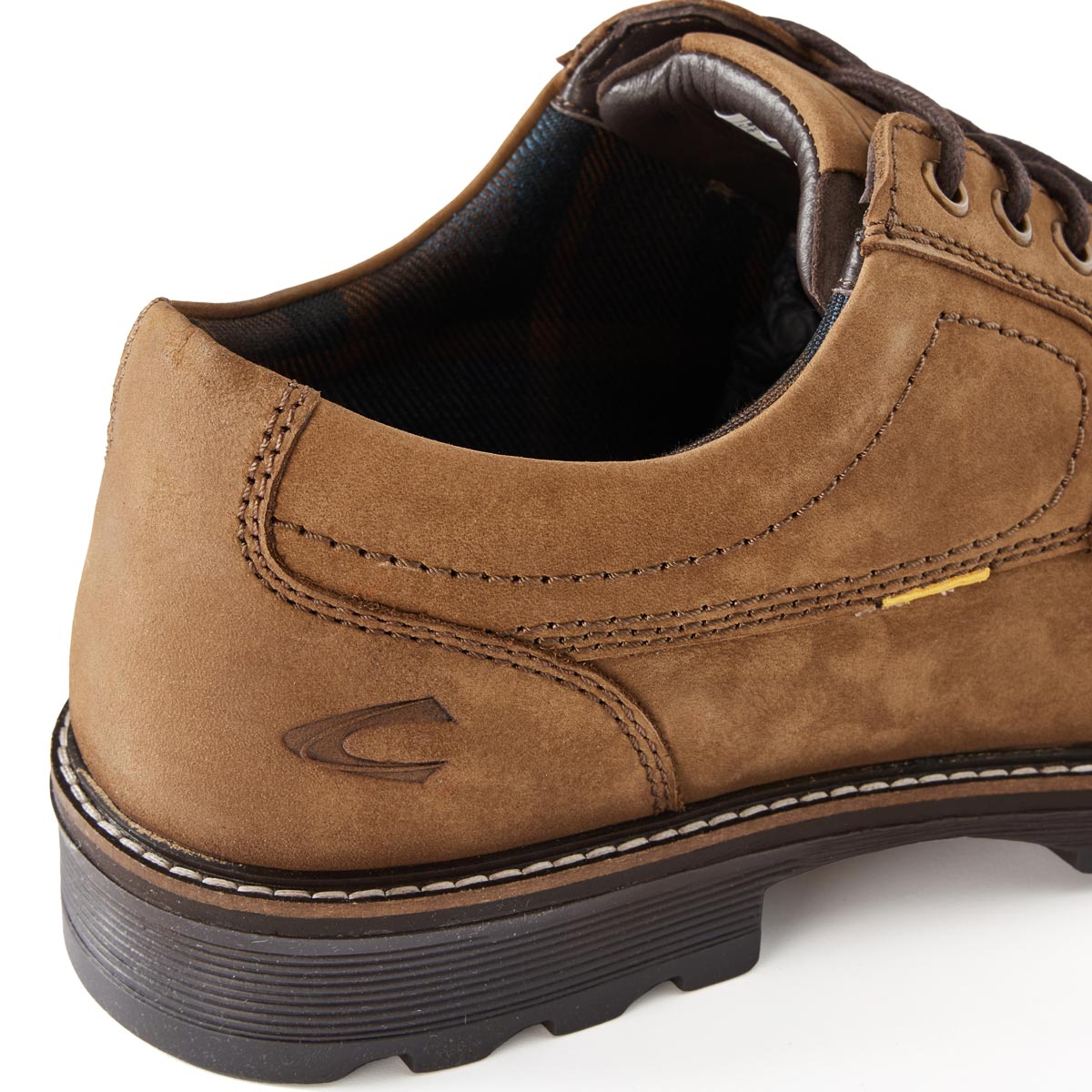 camel active Halbschuh "Oxford" mit Wechselfußbett braun