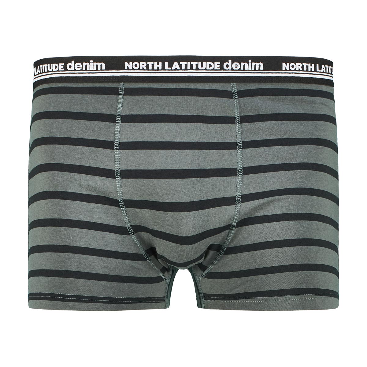 North 3er-Pack Pants mit Elasthan oliv