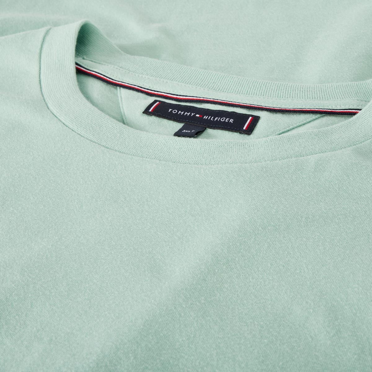 Tommy Hilfiger T-Shirt aus Baumwolle Farbe mint Größe: 4XL günstig online kaufen