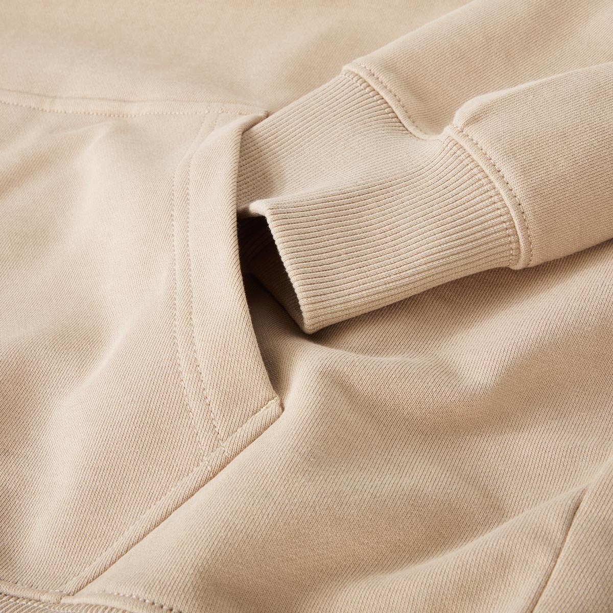 Tommy Hilfiger Sweatshirt aus Baumwolle beige