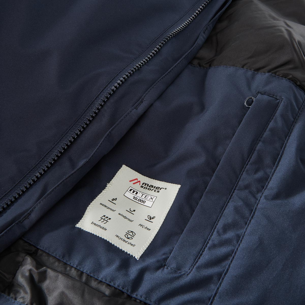 Maier Sports Allwetter-Funktionsjacke, wasser- und winddicht dunkelblau