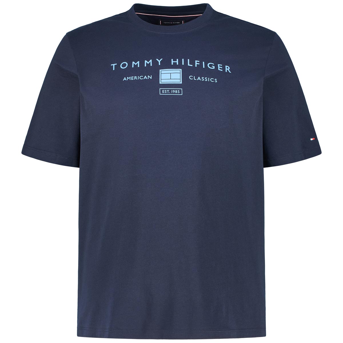 T-Shirt mit Label-Print