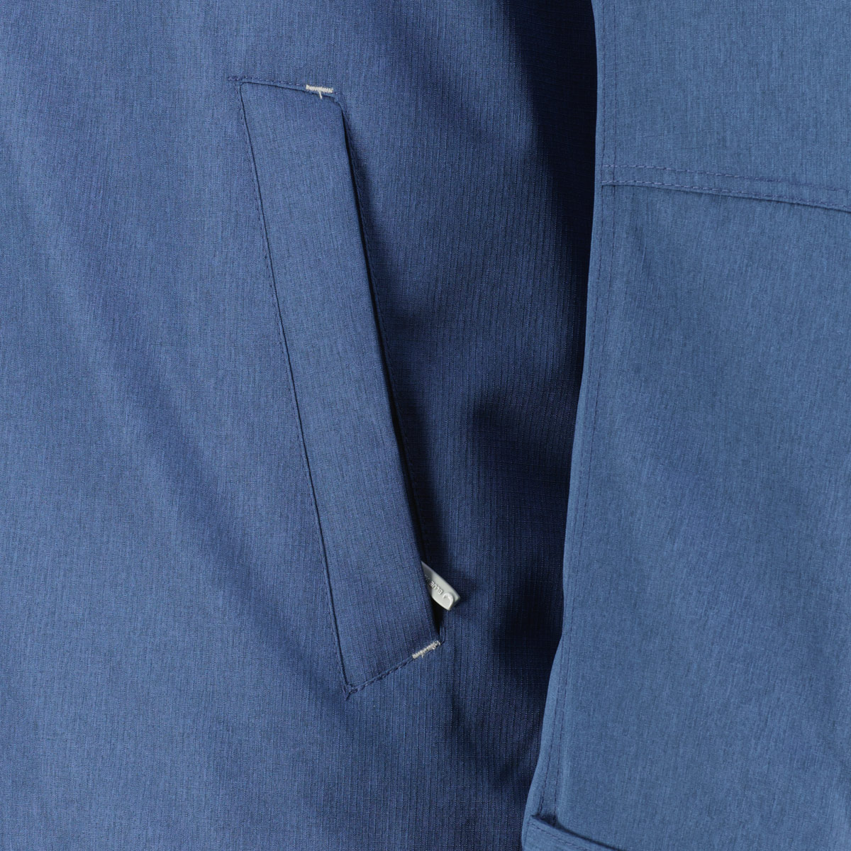 Blue Wave Wattierte Funktionsjacke, wasser- und winddicht blau