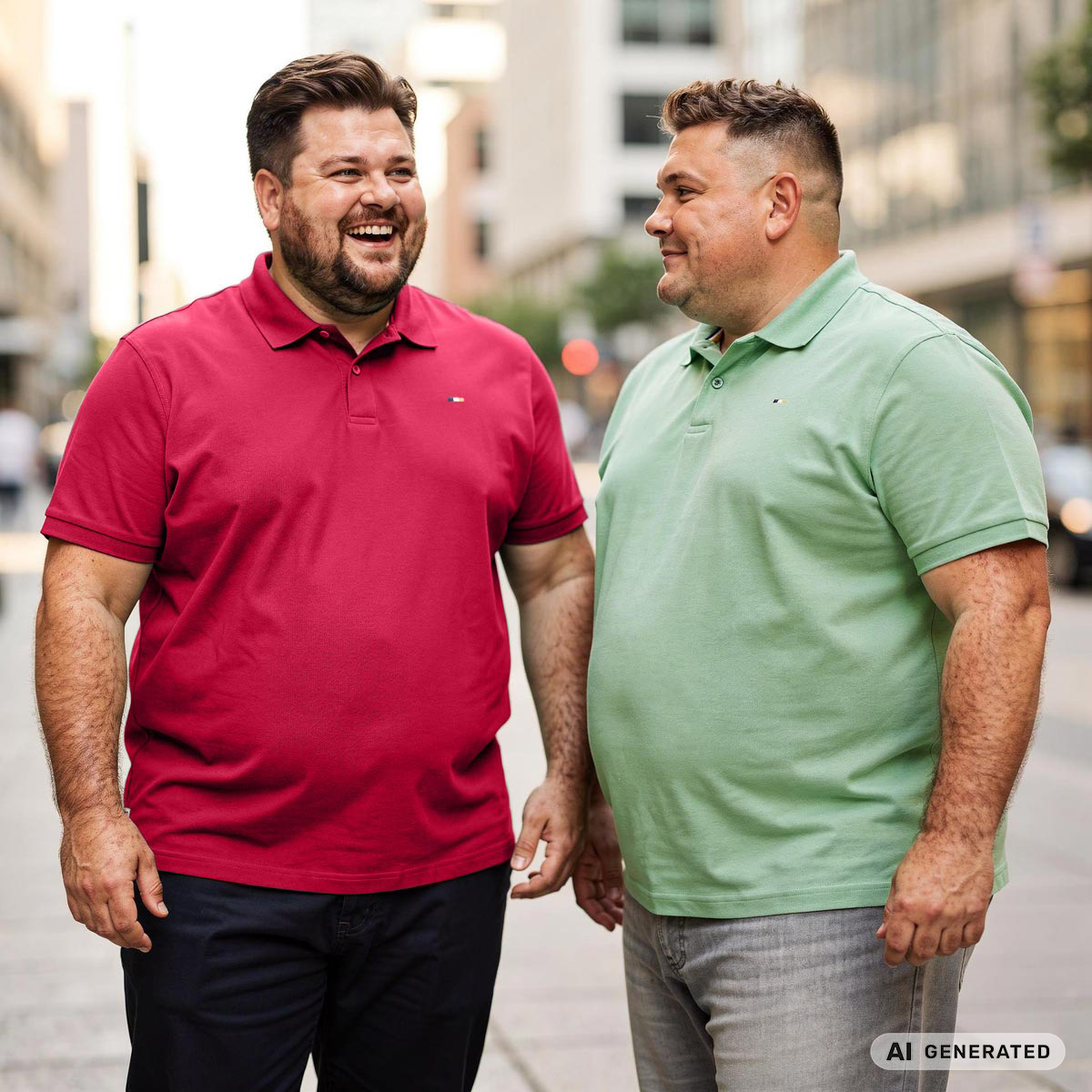 Pfundskerl Doppelpack Poloshirt aus Baumwolle beere/mint
