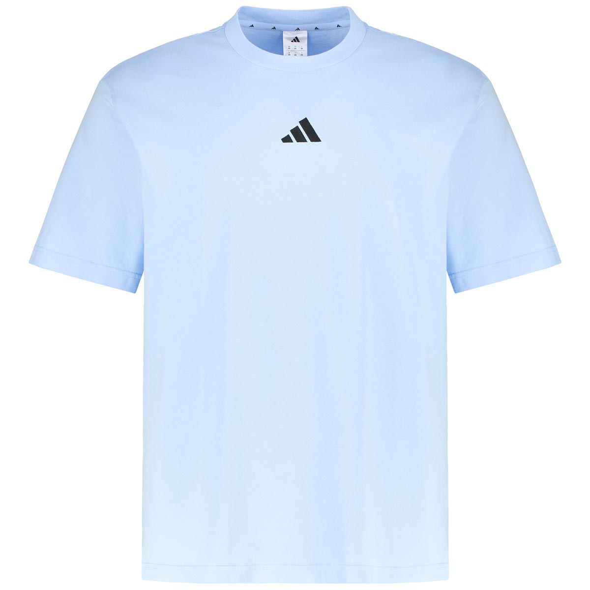 adidas T-Shirt mit Label-Stickerei Farbe royalblau Größe: XXL günstig online kaufen