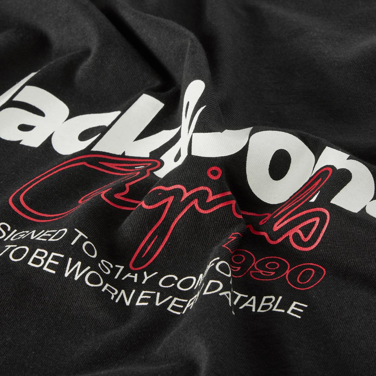 Jack&Jones T-Shirt aus Biobaumwolle schwarz