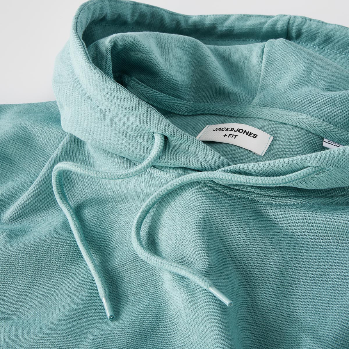 Jack&Jones Sweatshirt mit Label-Print mint