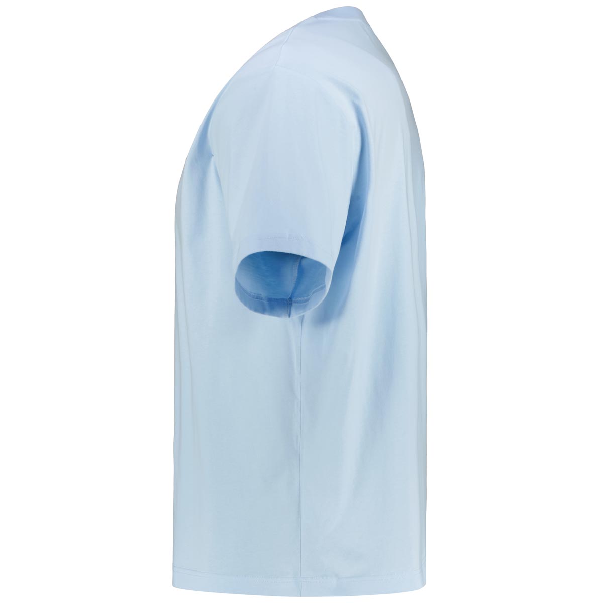 LACOSTE T-Shirt aus Baumwolle lichtblau