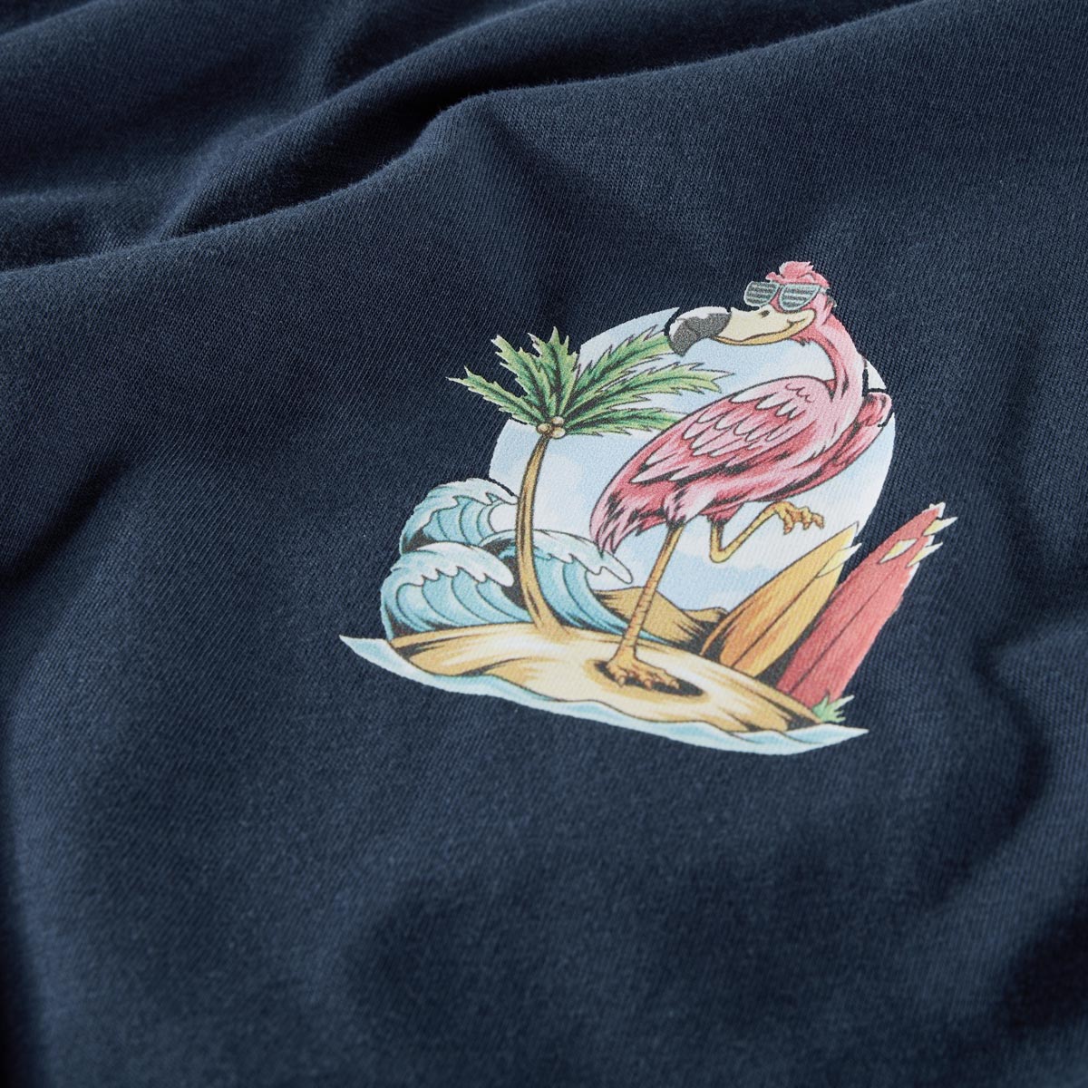 Pfundskerl T-Shirt mit Motiv-Print dunkelblau