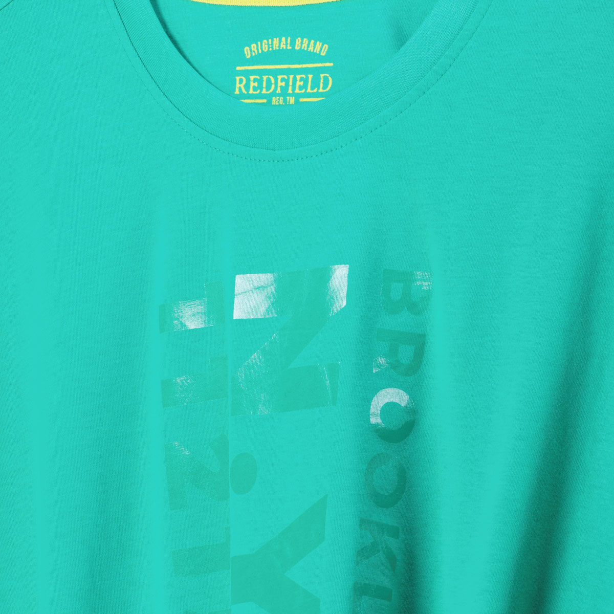 Redfield T-Shirt aus Baumwolle grün