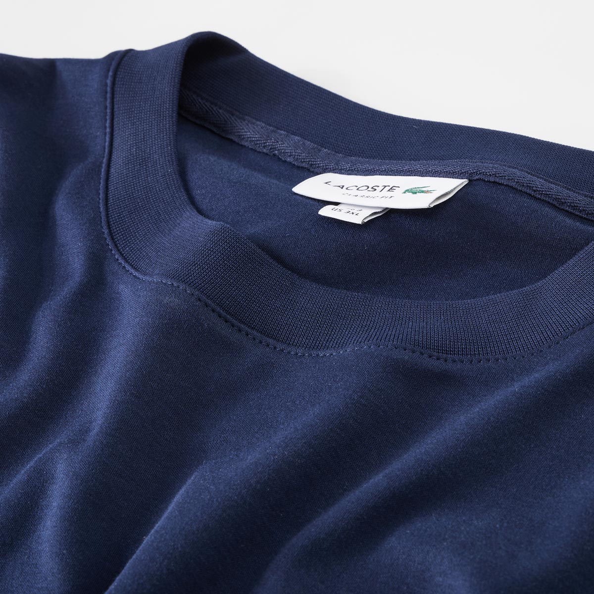 LACOSTE T-Shirt aus Baumwolle marine