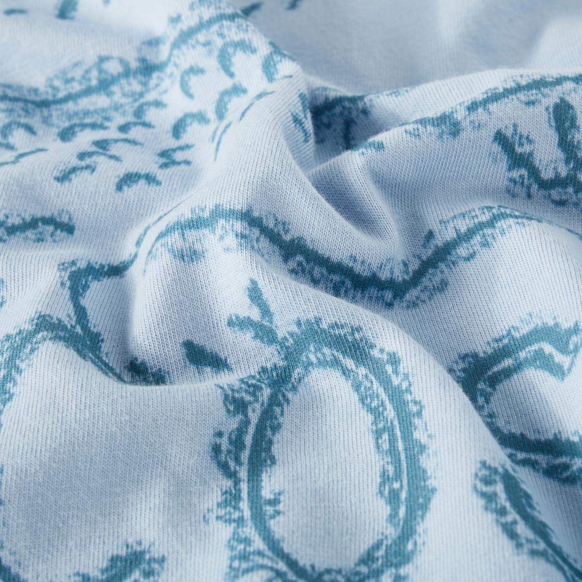 LACOSTE T-Shirt aus Biobaumwolle hellblau