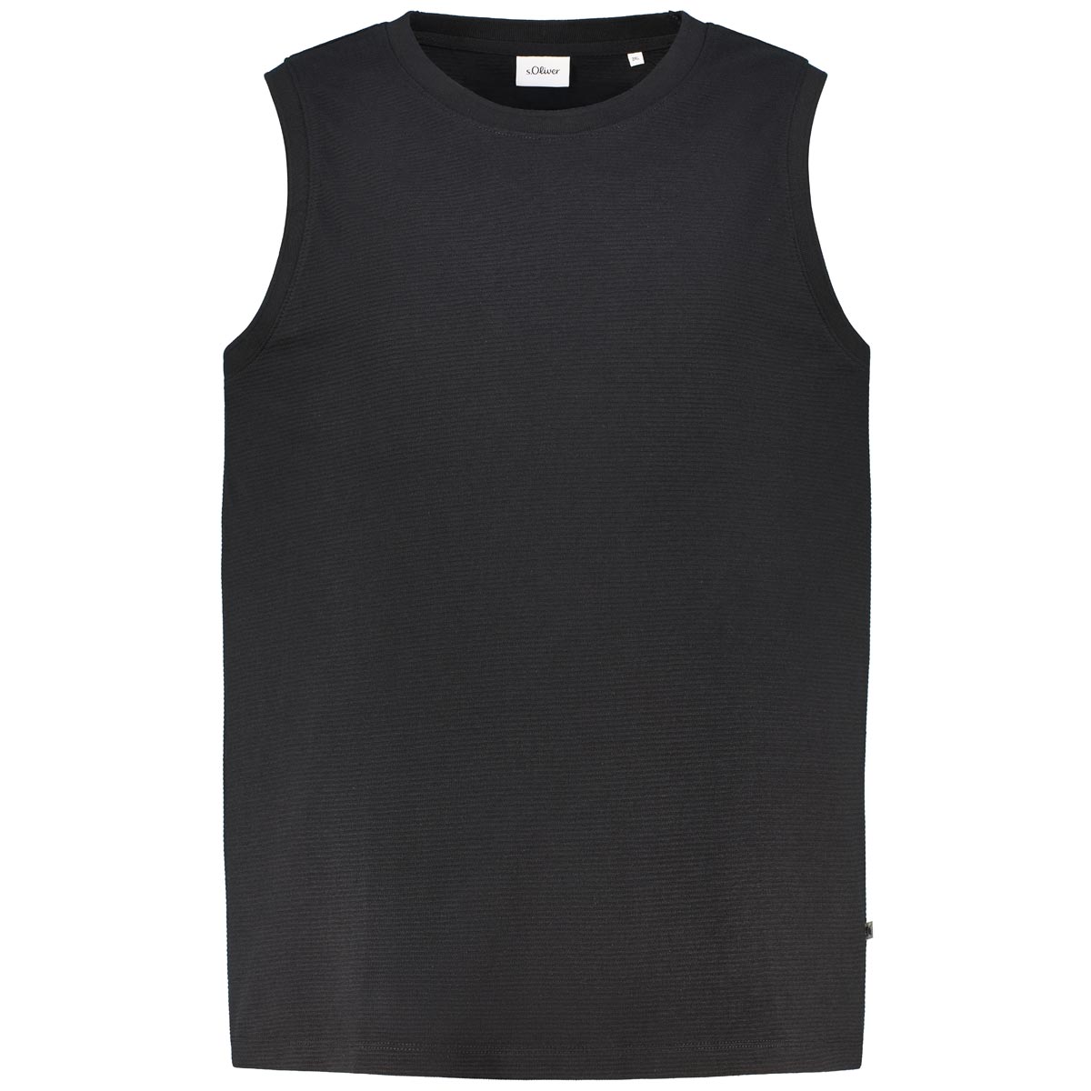 Tanktop mit Strukturgewebe