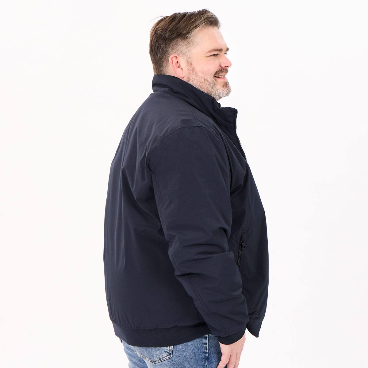 Lerros Leicht wattierte Blousonjacke dunkelblau Lerros Leicht wattierte Blousonjacke dunkelblau