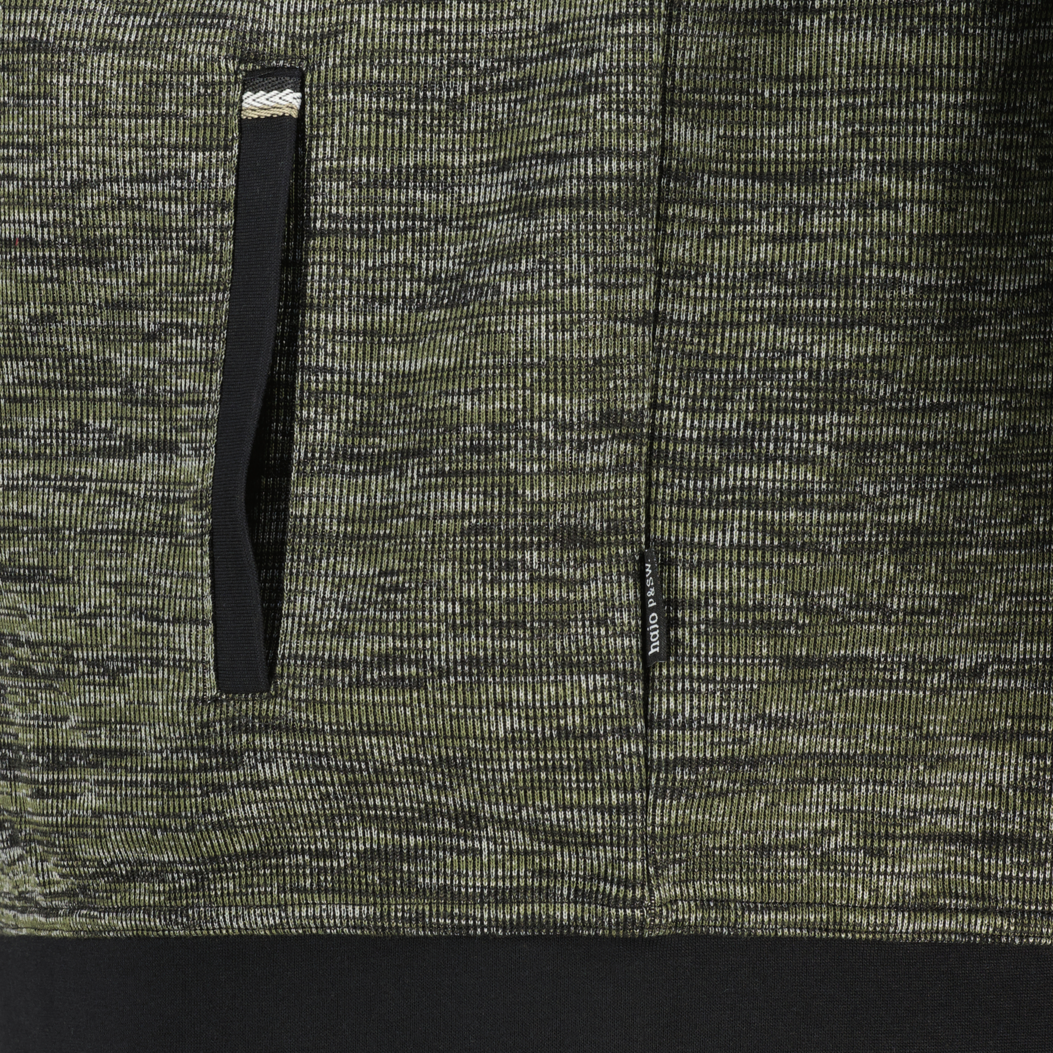 Hajo Sweatjacke "Stay Fresh", bügelfrei schwarz