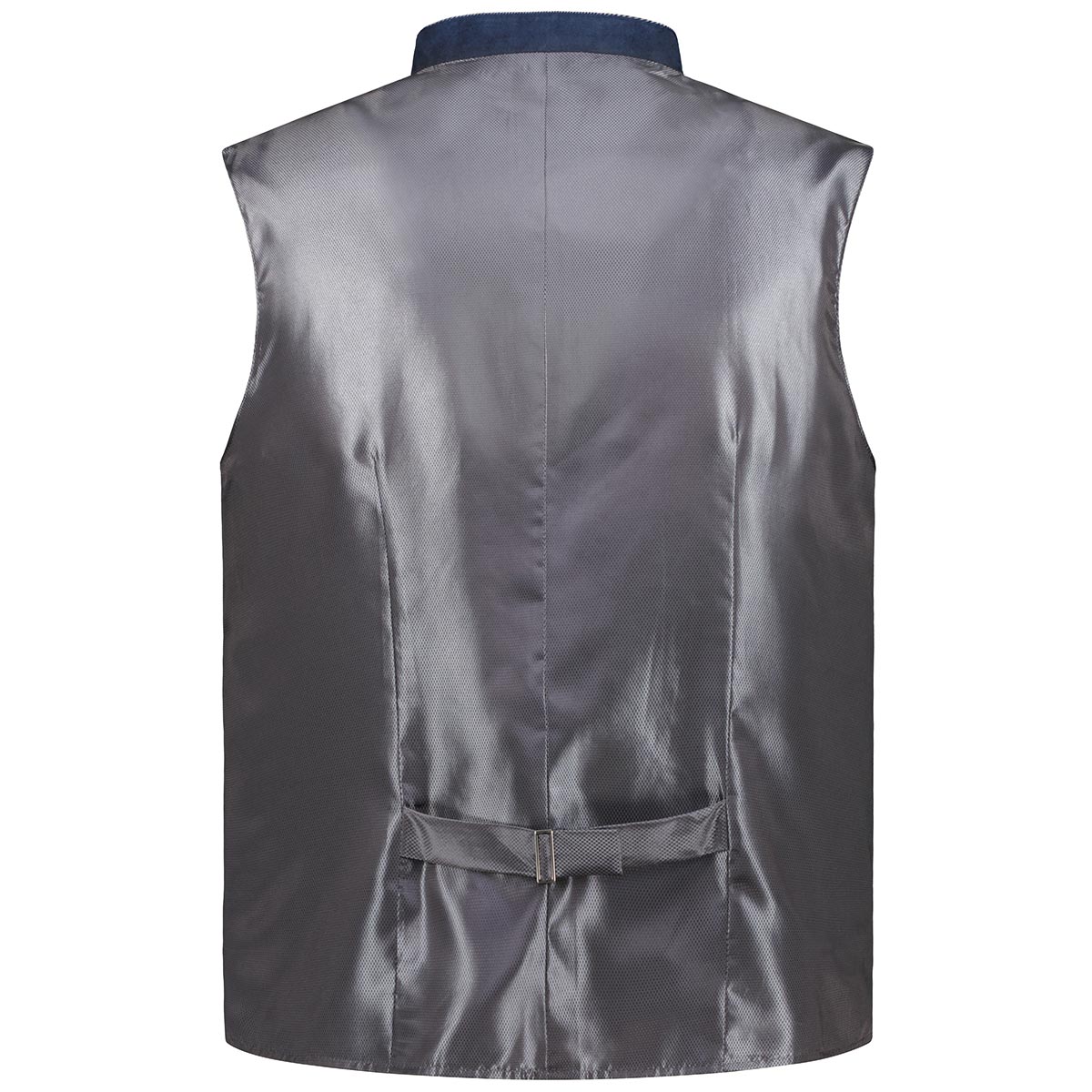 Weis Trachtenweste mit Bambus grau