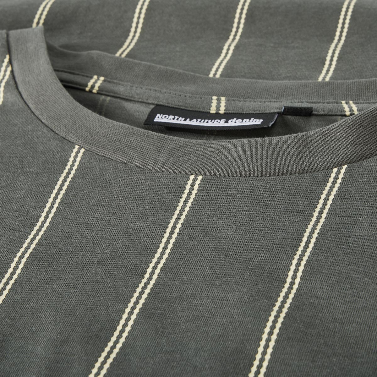 North T-Shirt mit Allover-Muster Farbe grün Größe: 4XL günstig online kaufen