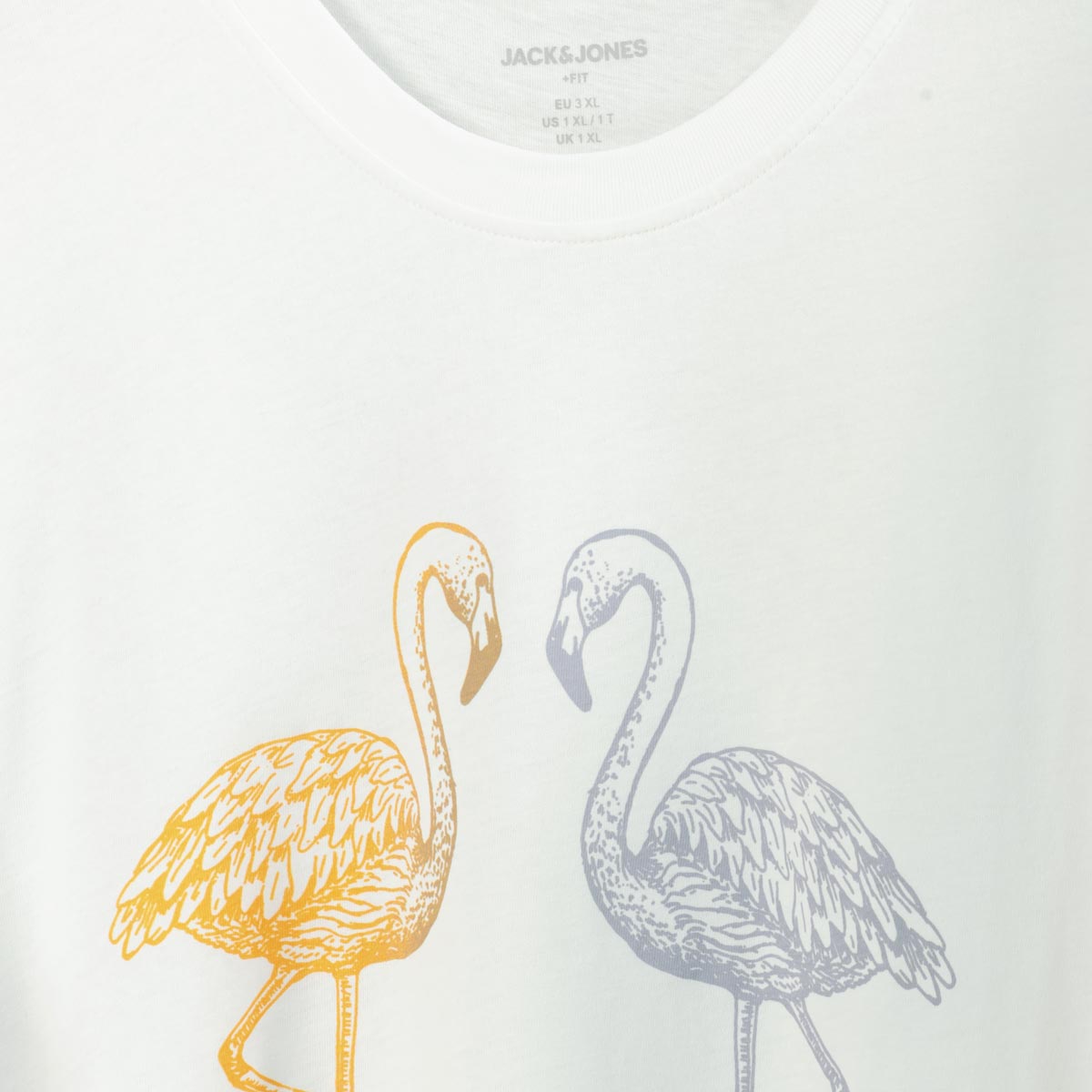 Jack&Jones T-Shirt mit Motiv-Print weiß