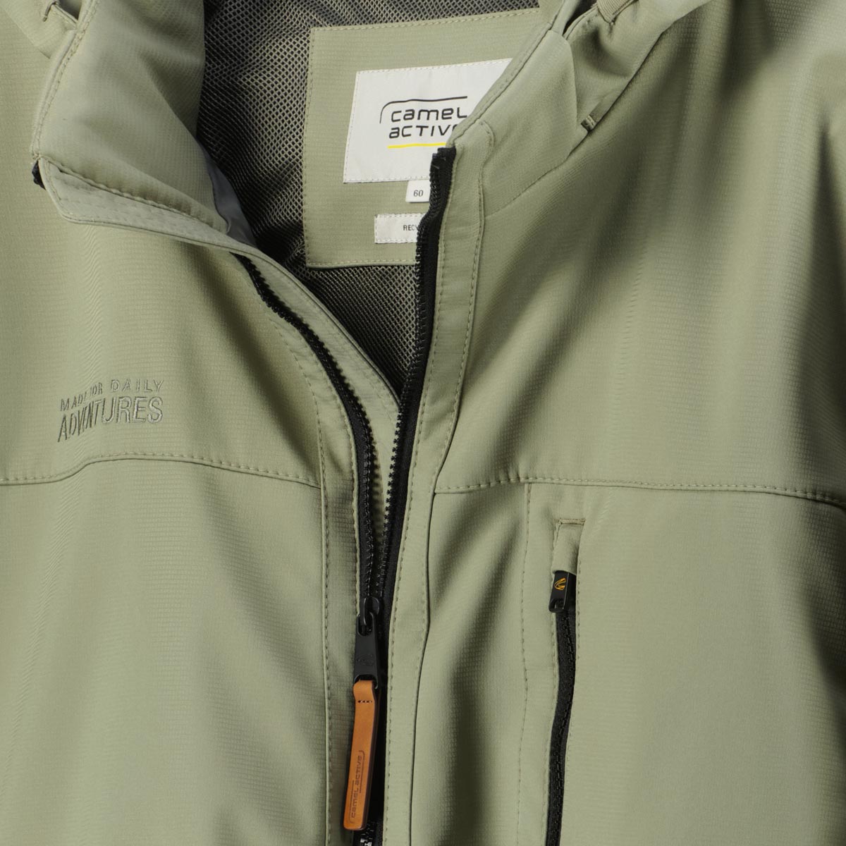 camel active Softshelljacke, wasser- und schmutzabweisend oliv