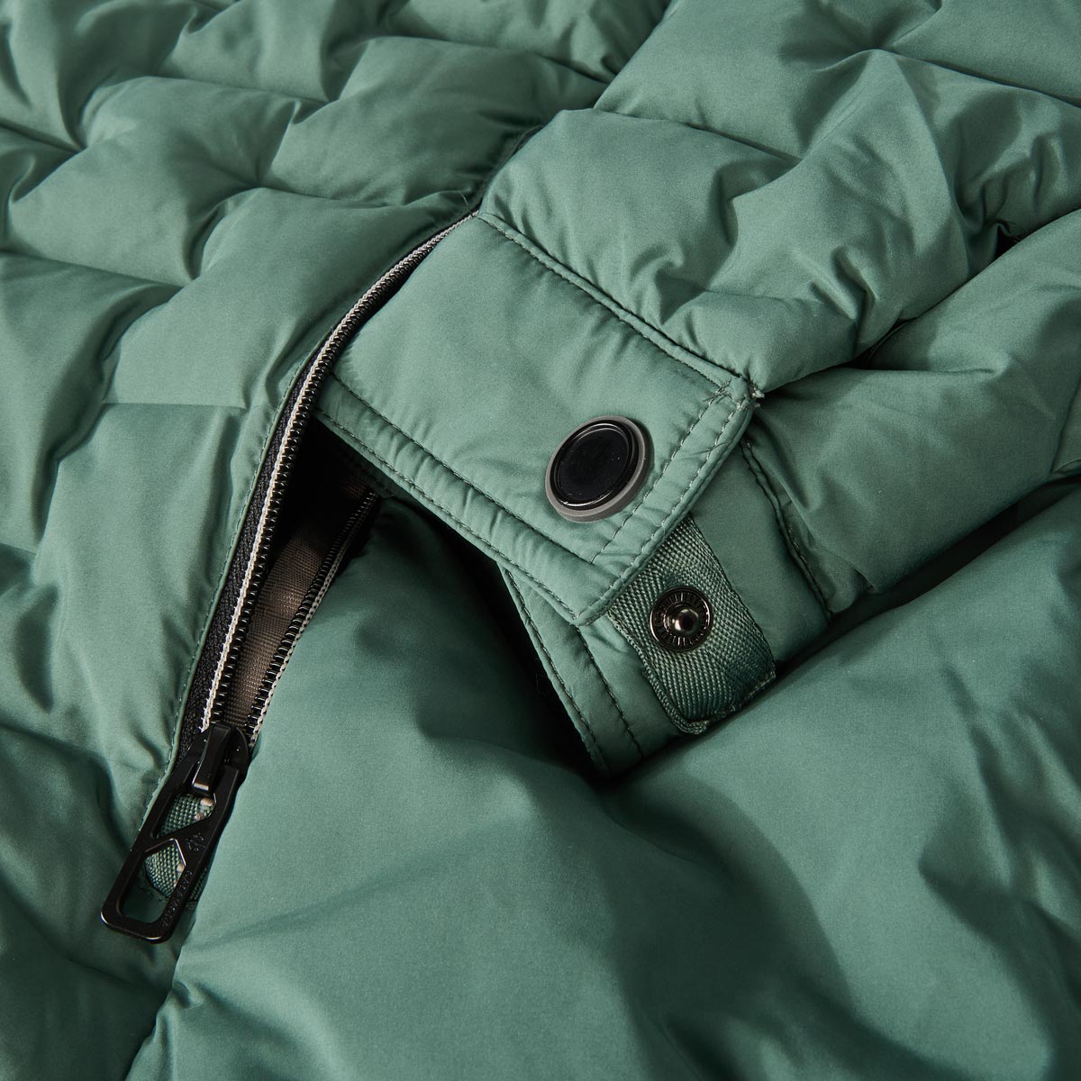 CASA MODA Steppjacke wind- und wasserabweisen grün