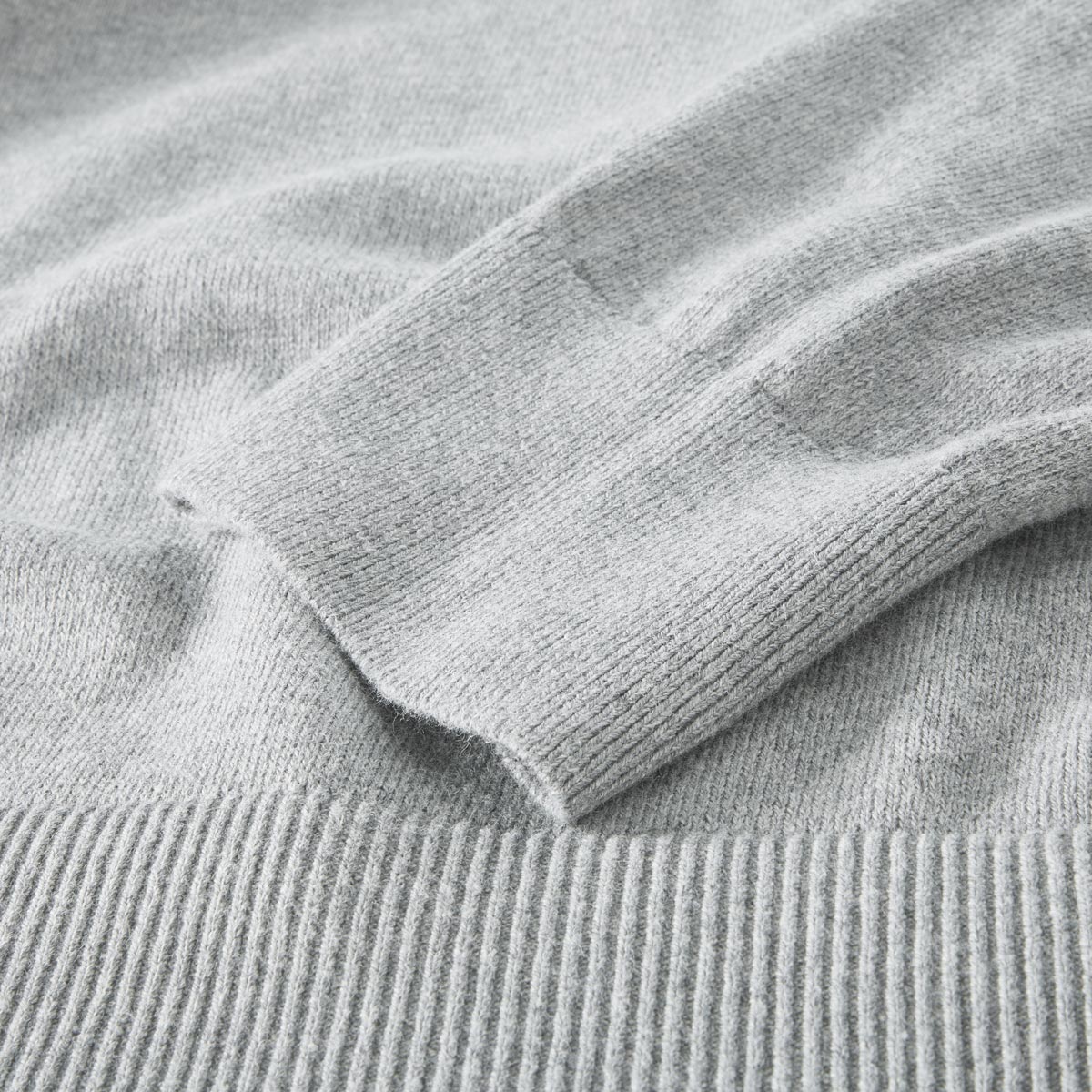 Tommy Hilfiger Poloshirt mit Kaschmir hellgrau