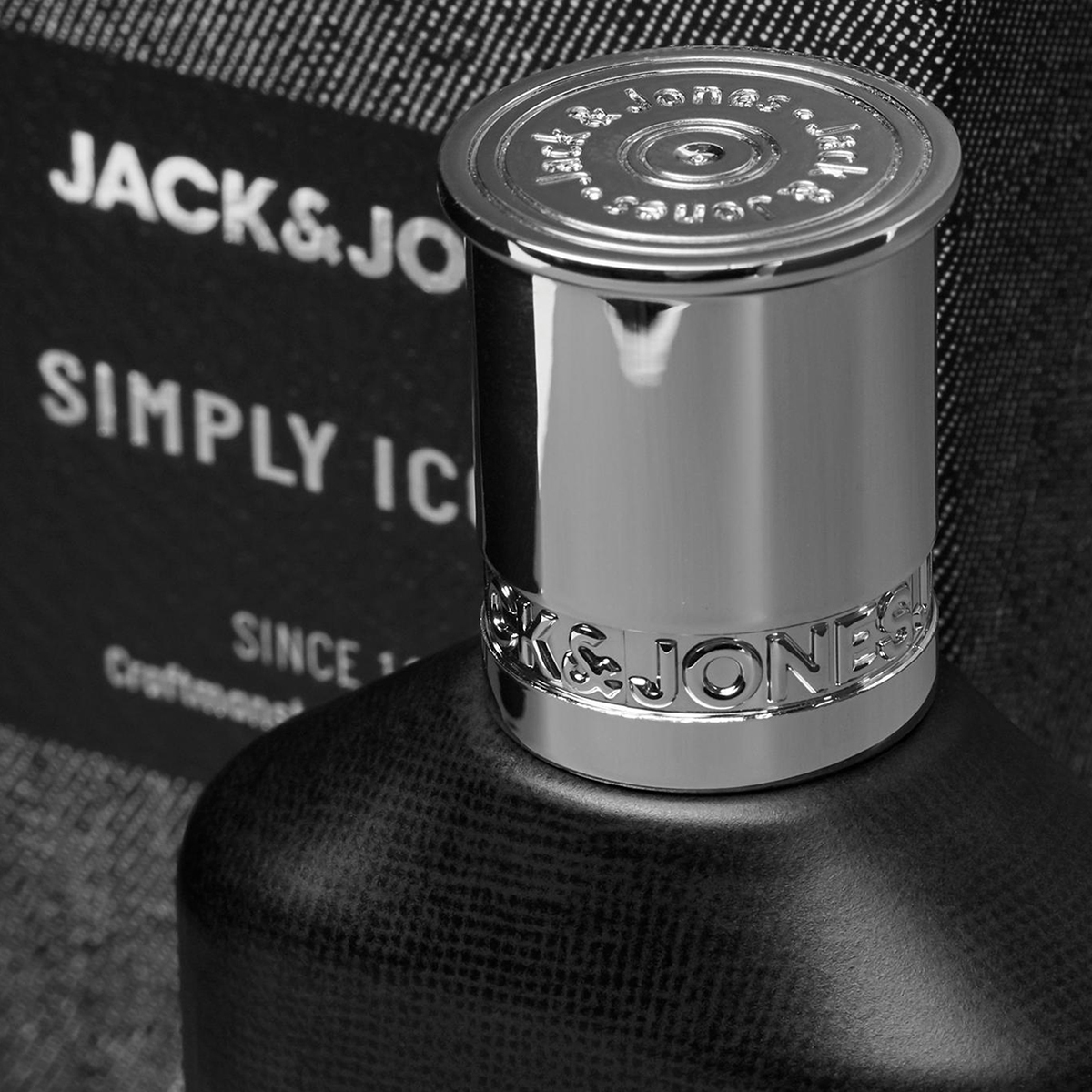 Jack&Jones Herrenduft Simply Iconic Eau de Toilette, 75ml Spray schwarz