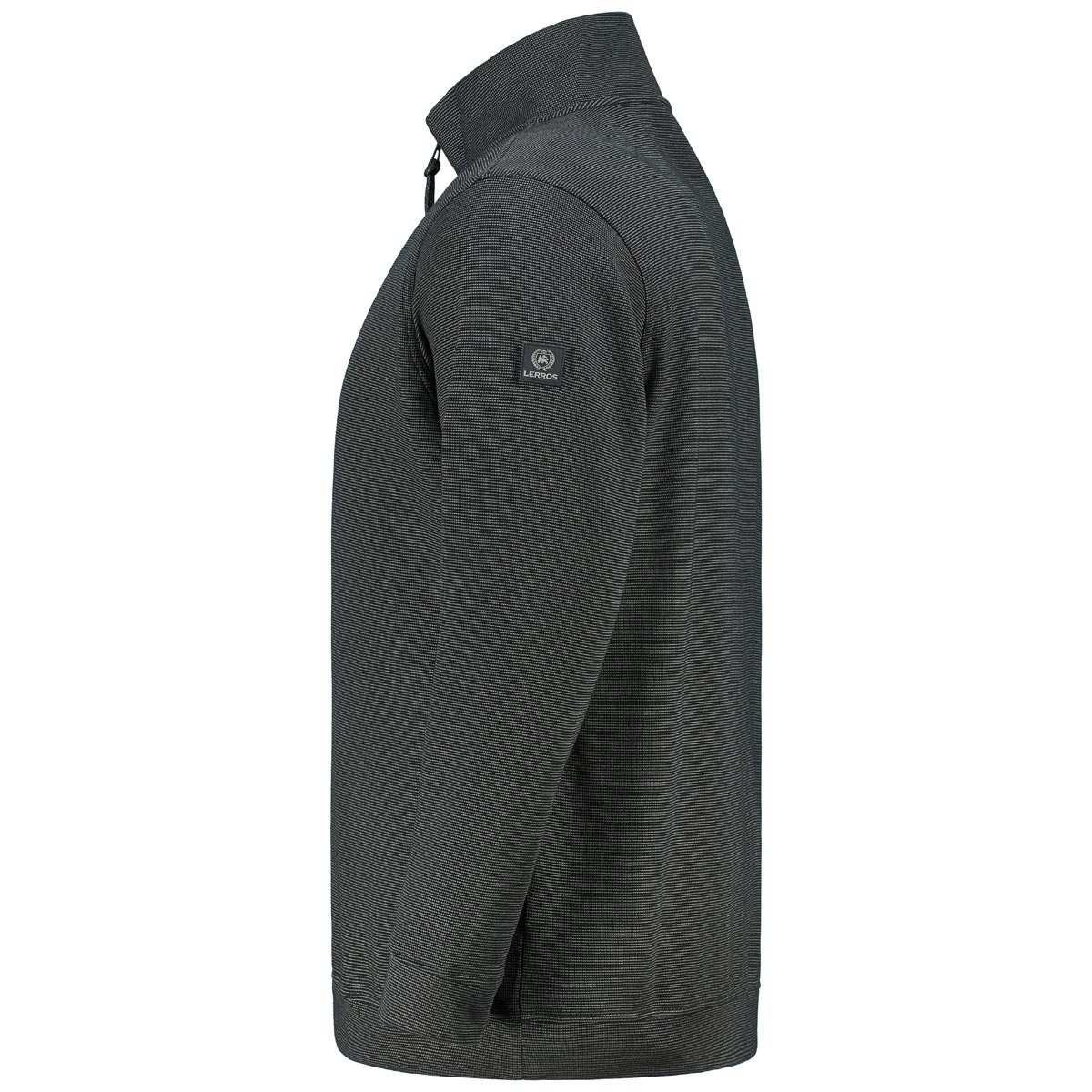 Lerros Sweatshirt aus Baumwolle schwarz
