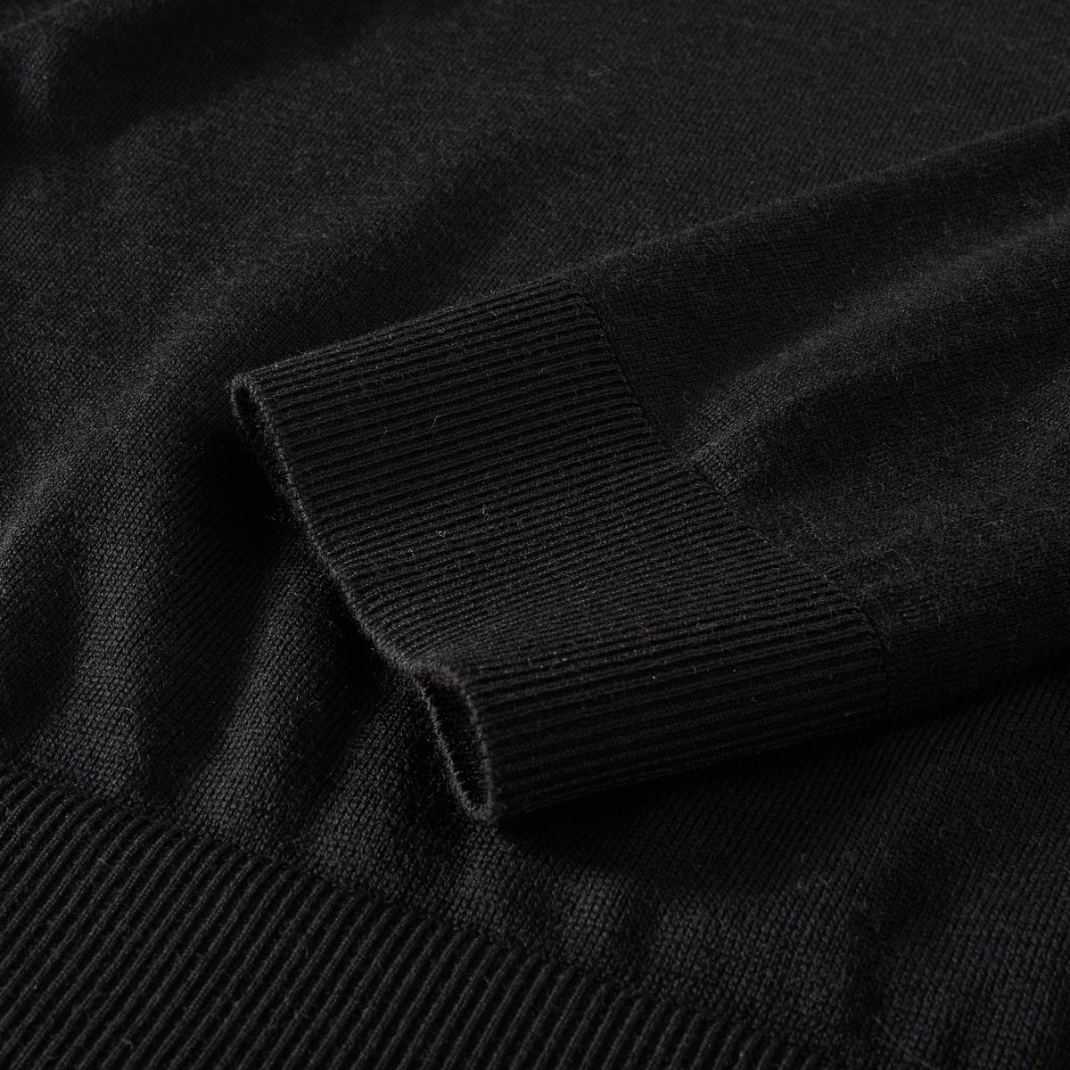 Jack&Jones Pullover aus Wolle schwarz