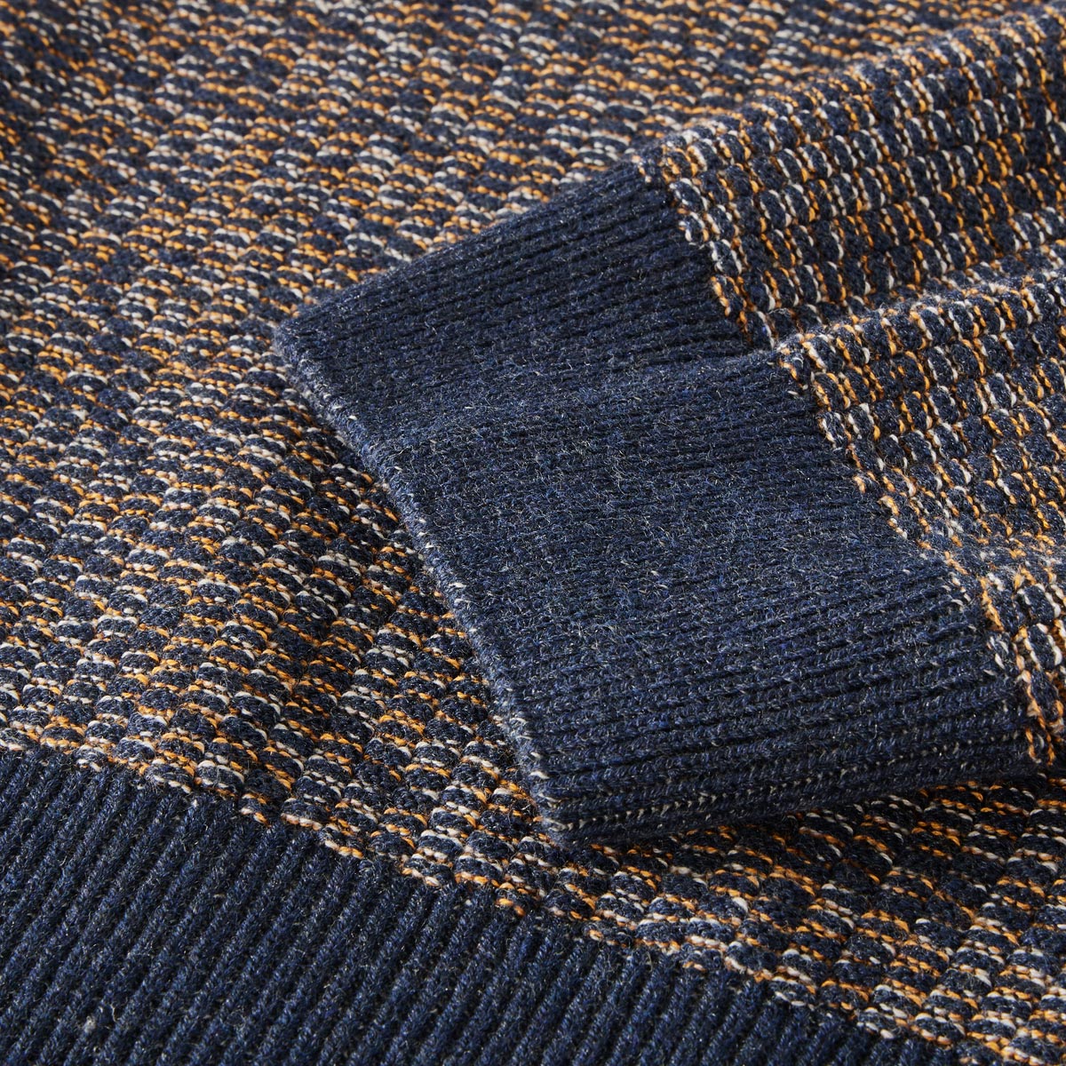 camel active Pullover mit Struktur orange